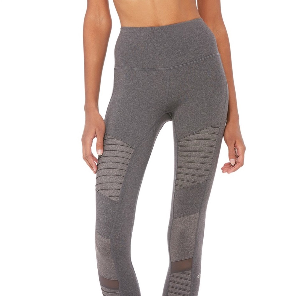 High waist Moto legging